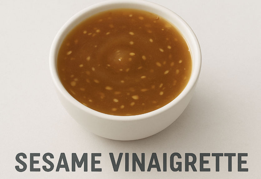 Side Seasame Vinagrette.