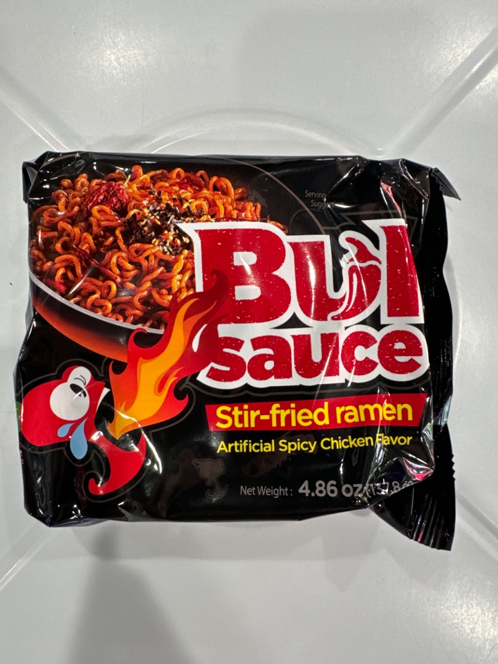 BUl Sauce Stir Fry Ramen.