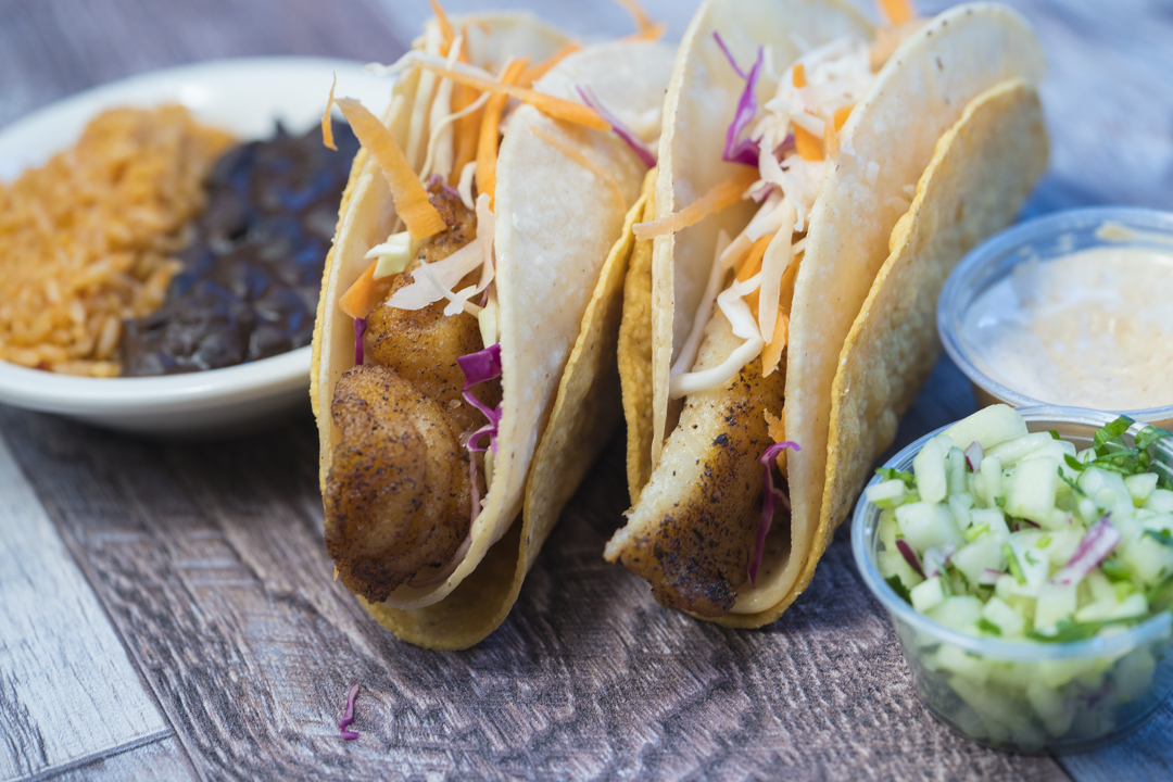 Blackened Fish Tacos.