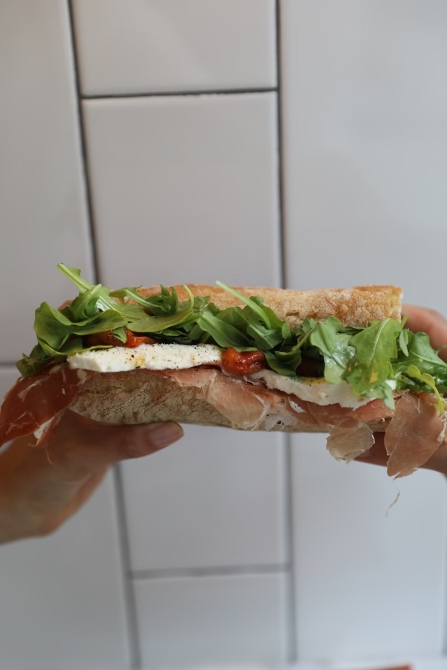 Prosciutto Sandwich.
