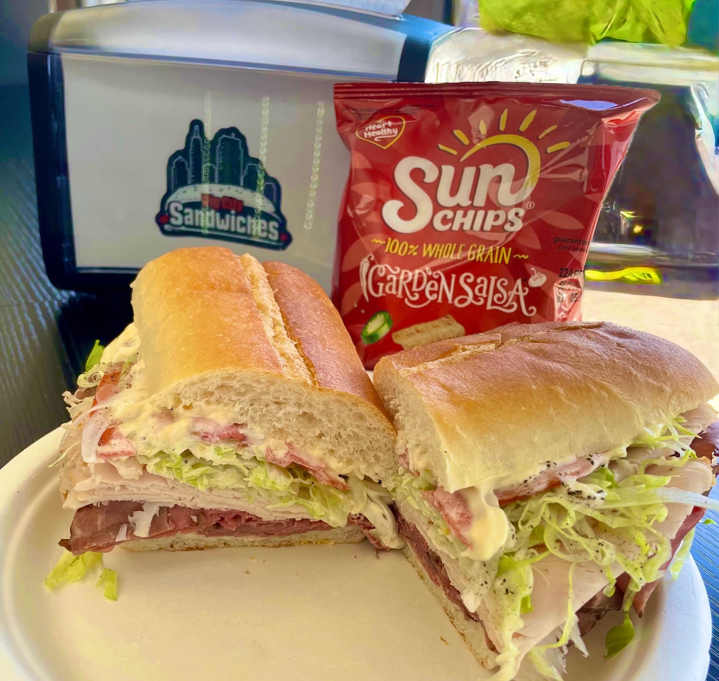 ROAST BEEF & TURKEY HALF.