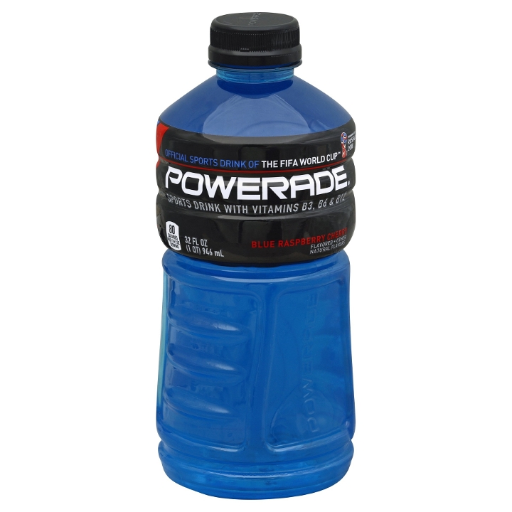 Powerade Blue.