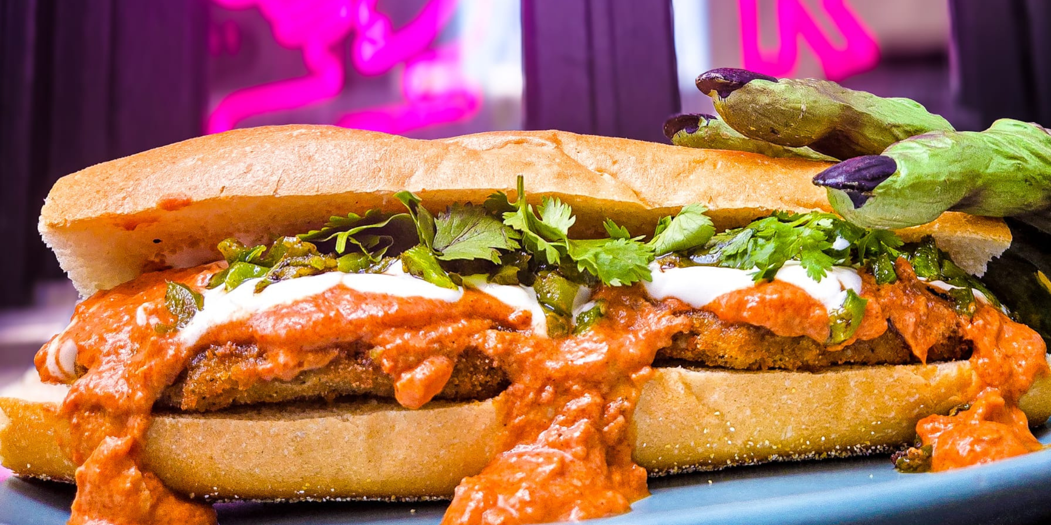 The TIKKA MASALA Sandwich.