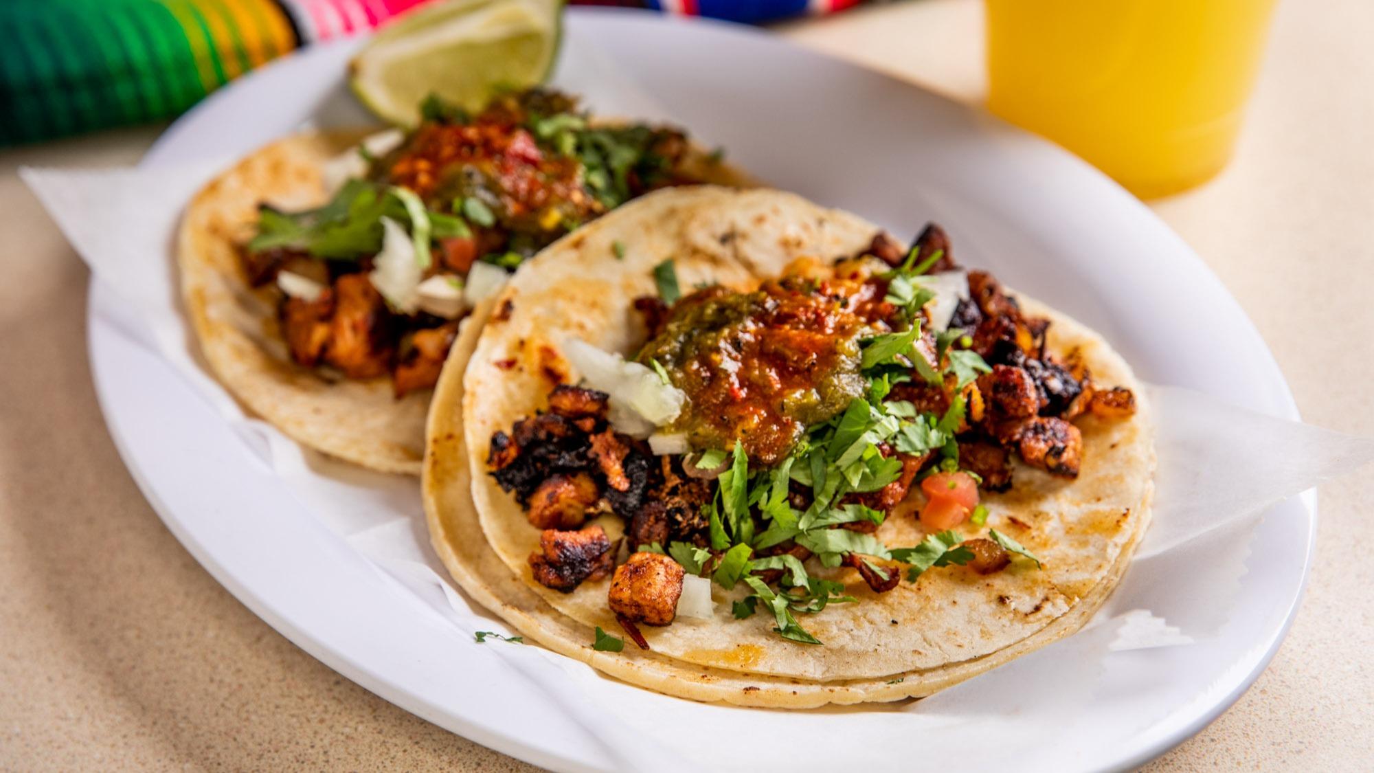 Spicy Pork Taco.