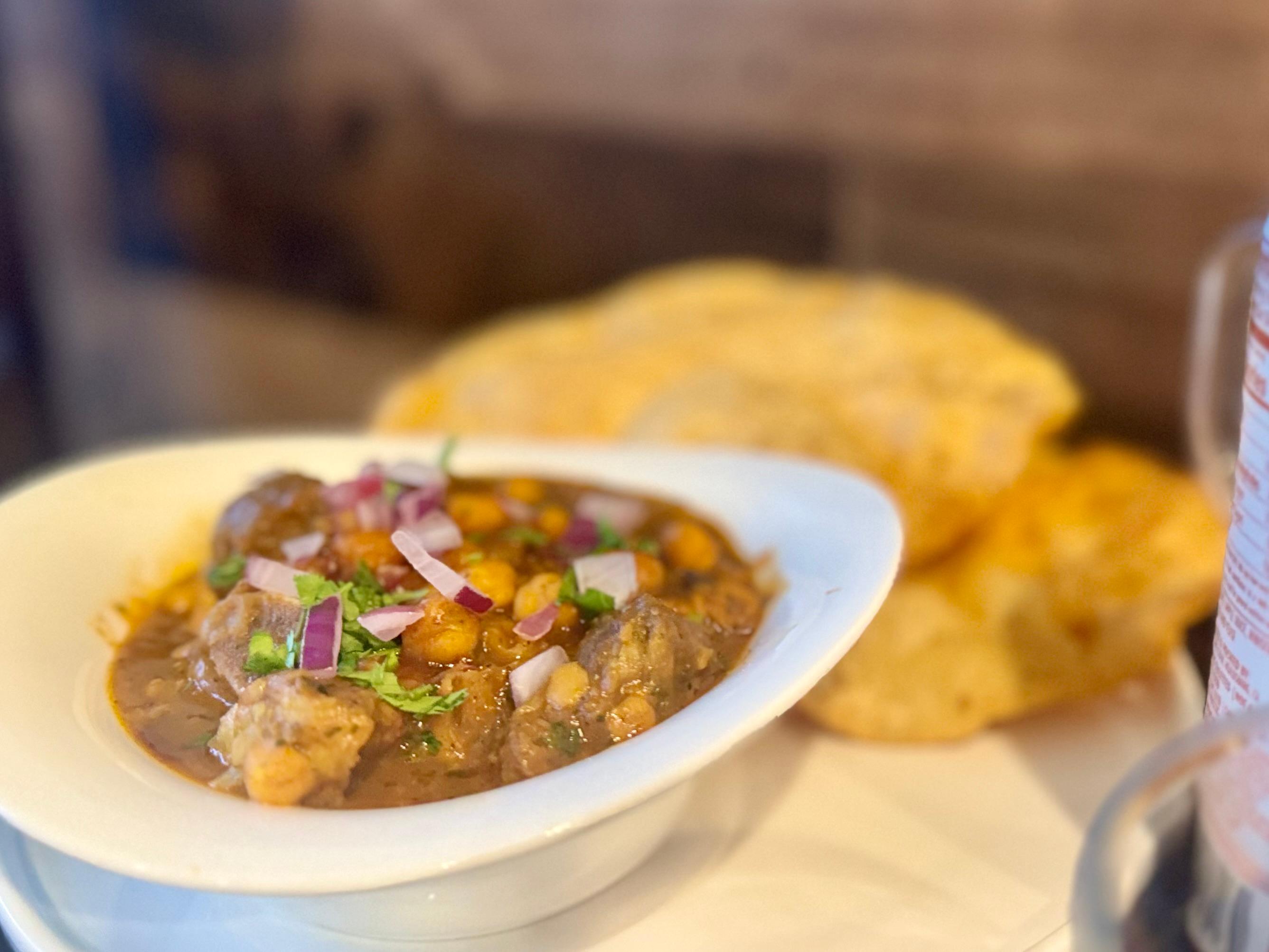 Lentil & Puri.