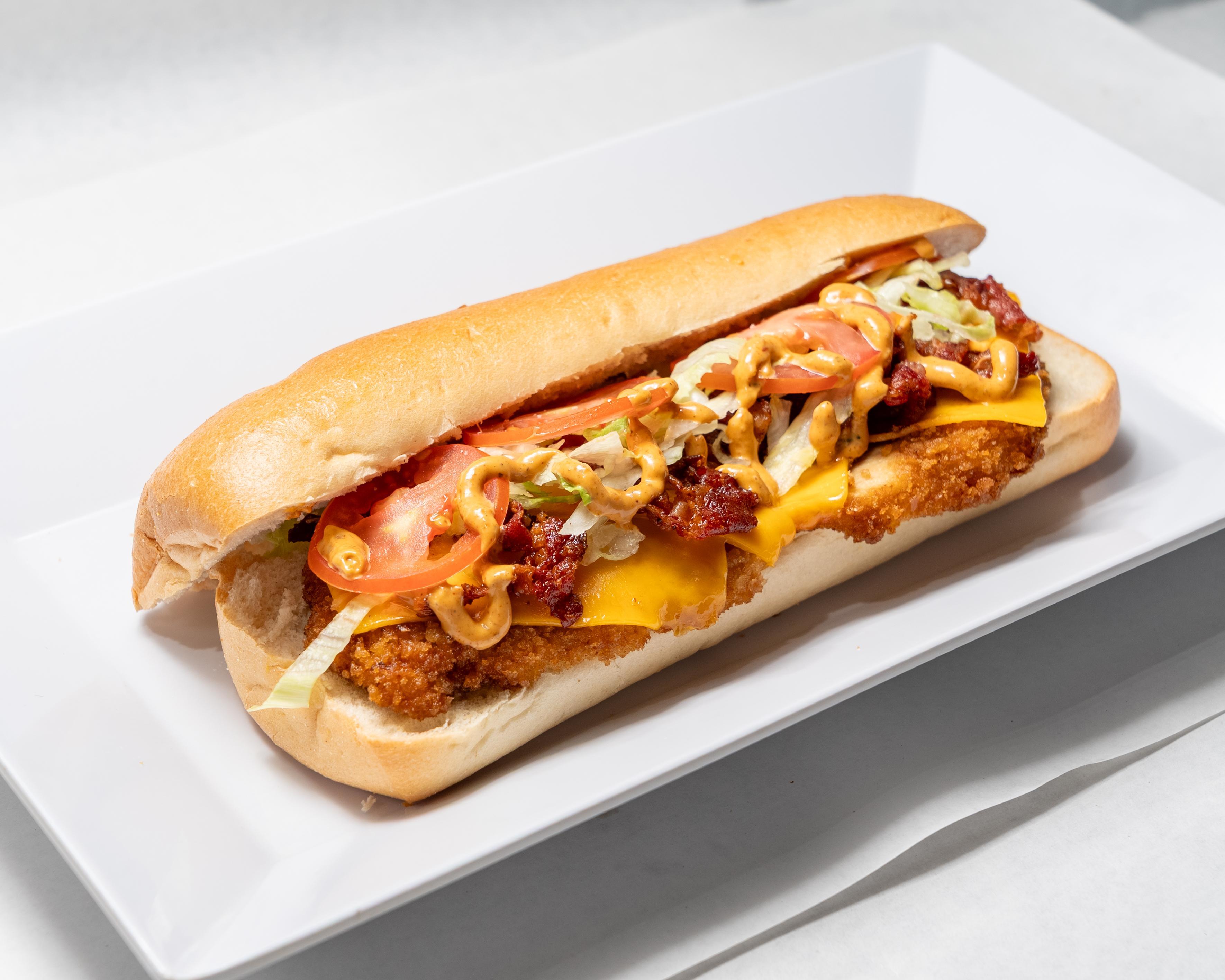 S15: Amazin' Chicken Club Sandwich.
