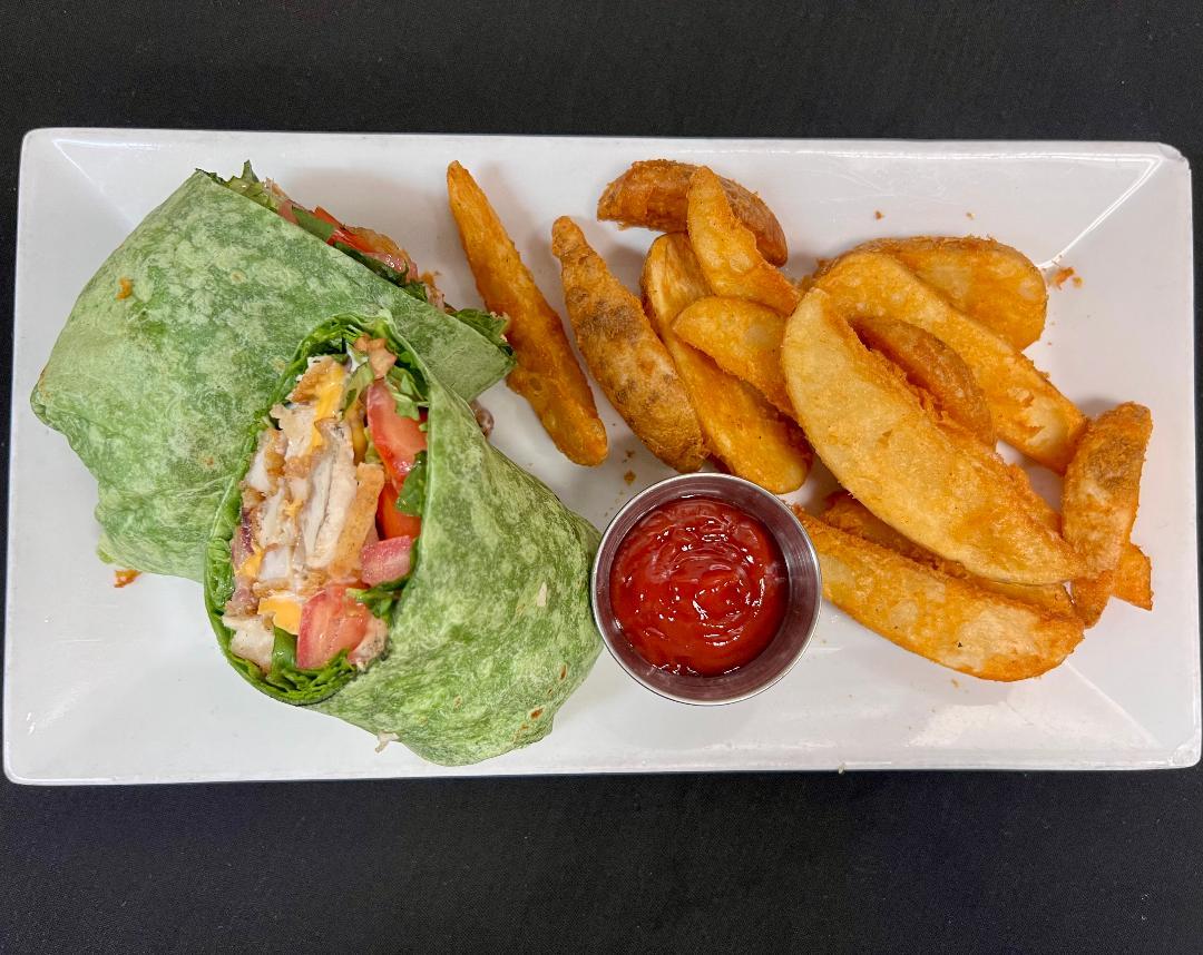 Crunchy Chicken Wrap.