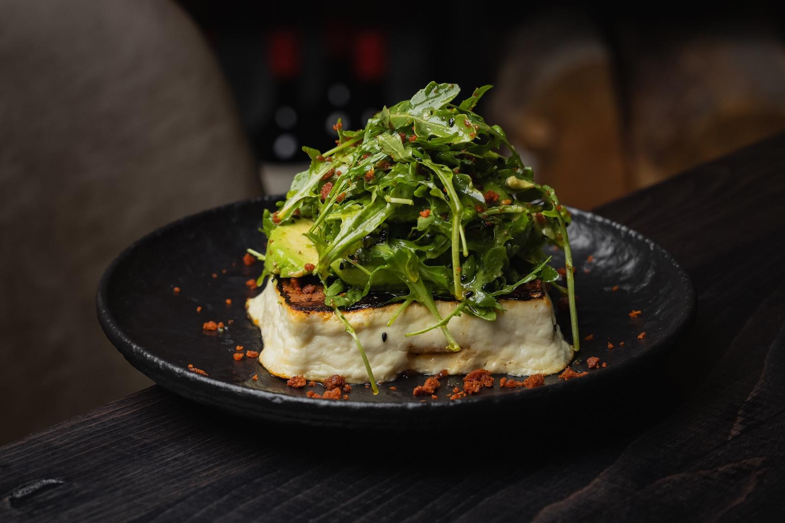 Grilled Panela Cheese.