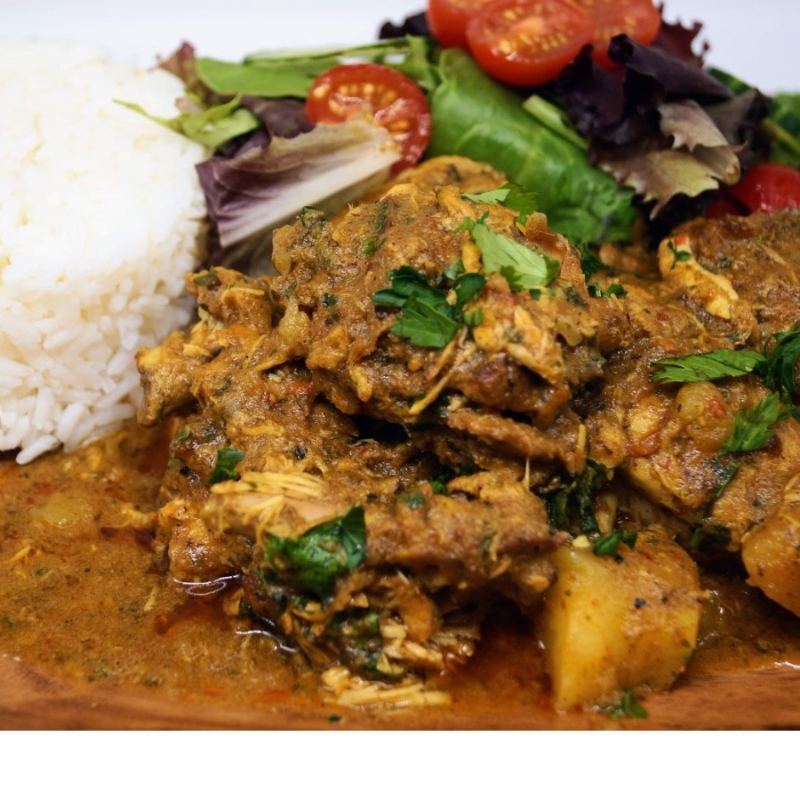 Curry Coconut Chicken.
