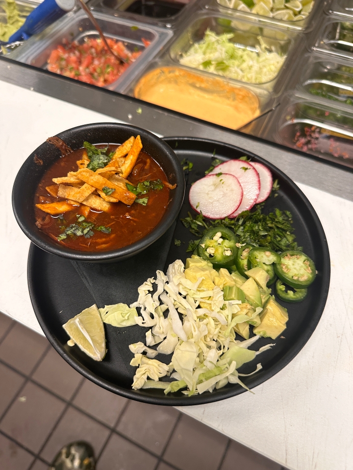 Cup ROJO Pozole.