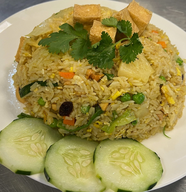Thai Pineapple Curry Fried Rice.