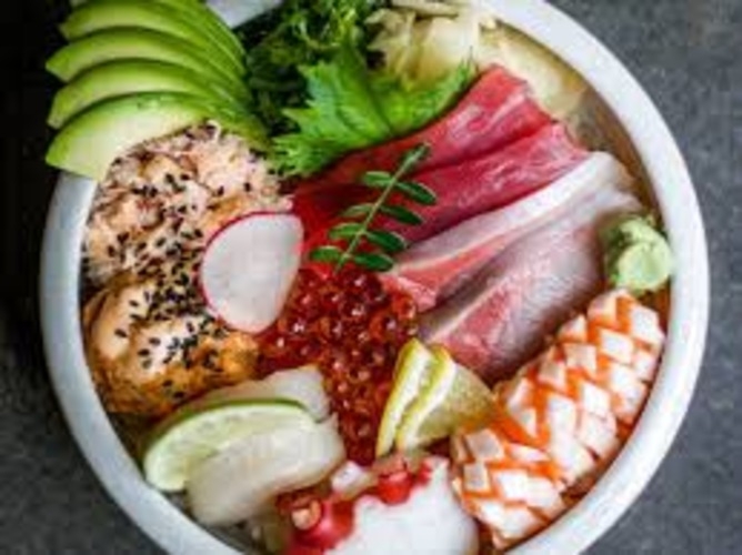 Omakase Chirashi Bowl.