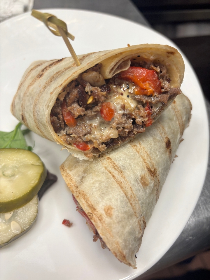 Steak & Cheese Wrap.