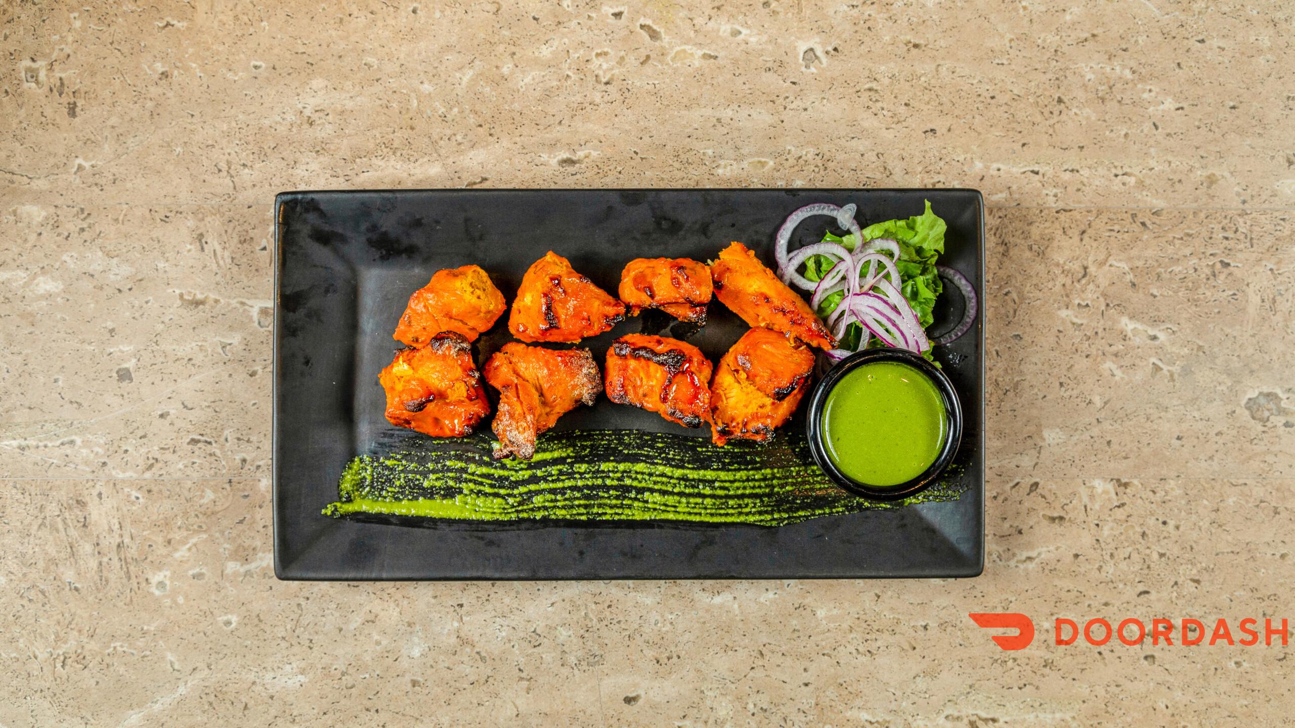 Chicken Tikka Kebab.