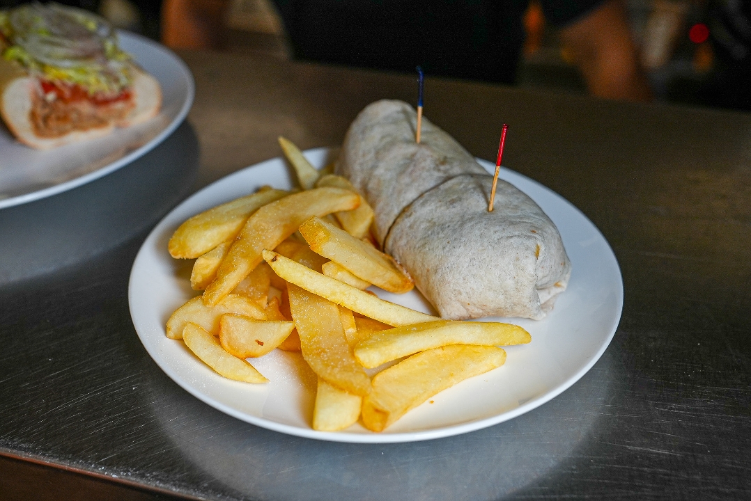 Chicken Caesar Wrap.