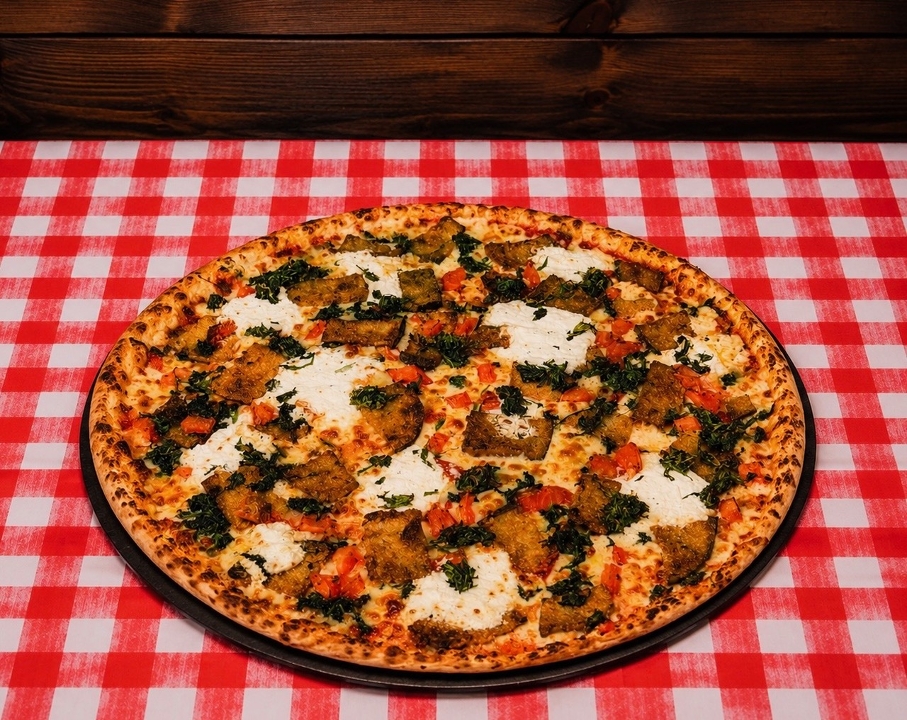 Lg Mediterranean Veggie Pizza 14 (Italian Style).
