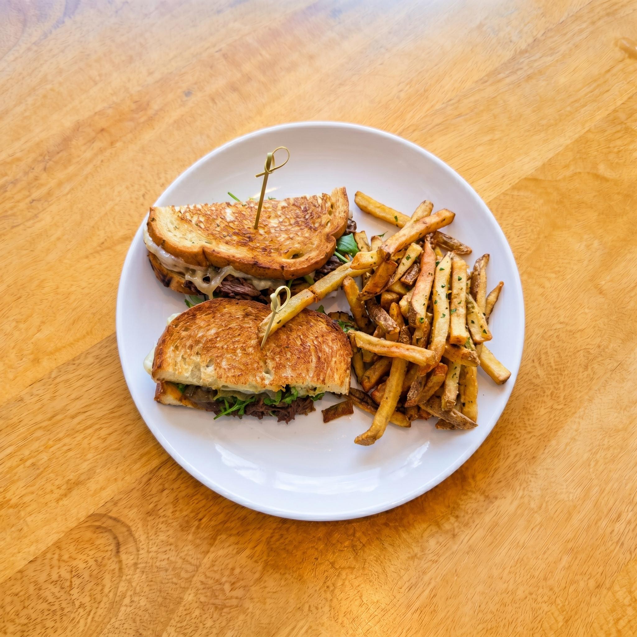Braised Short Rib Grilled Cheese.