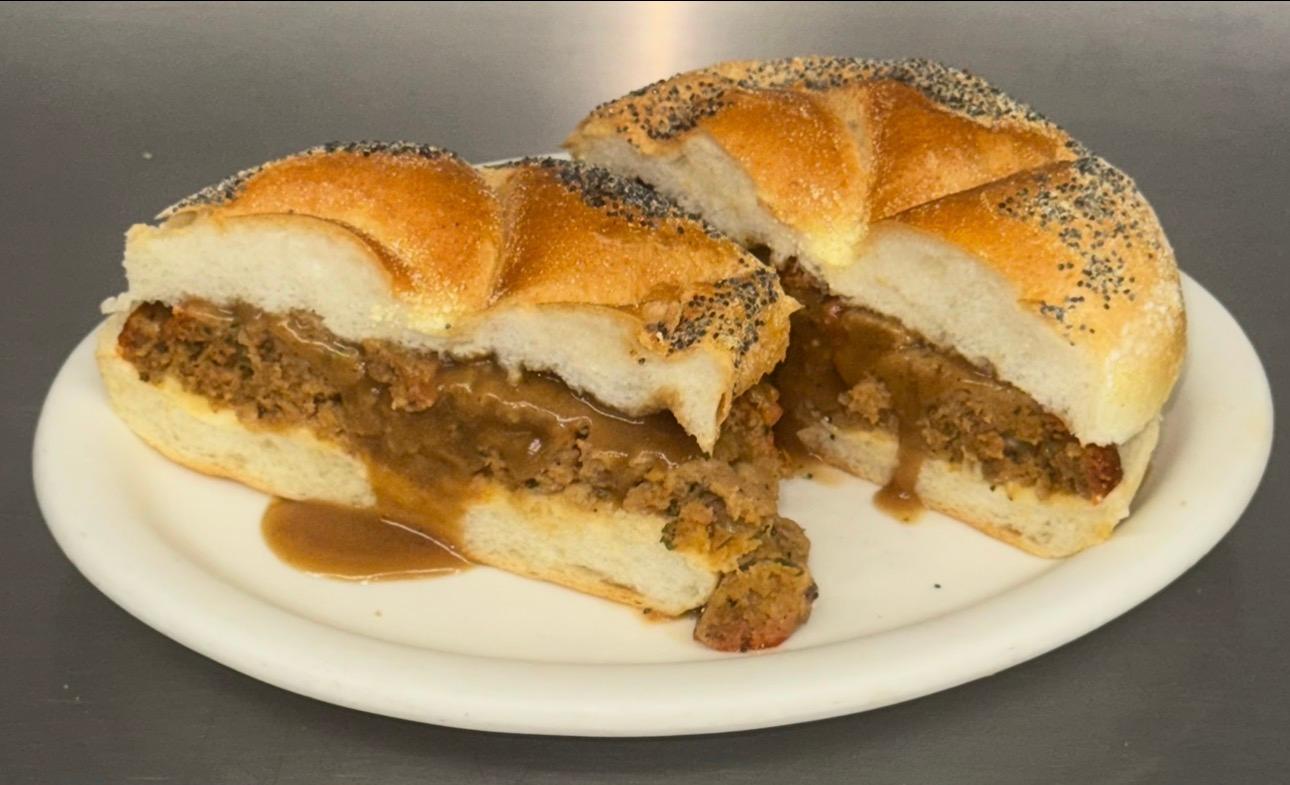 Meatloaf Sandwich Deluxe.