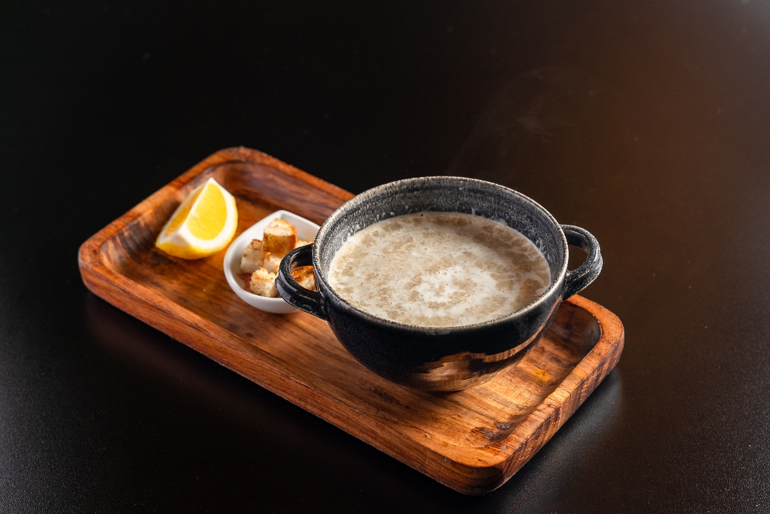 Creamy Mushroom Soup.