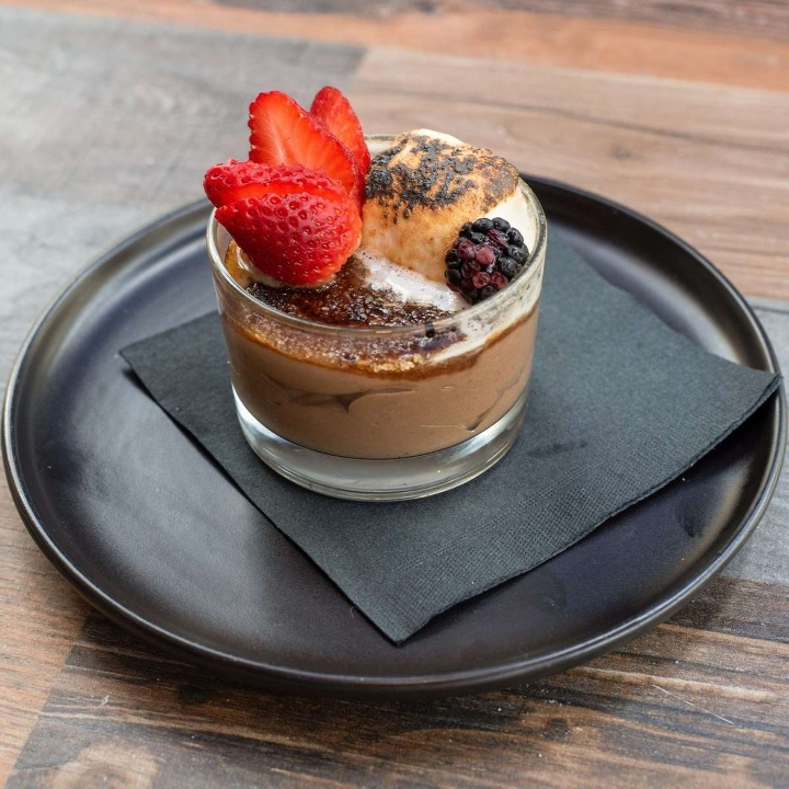 Chocolate Creme Brulee.