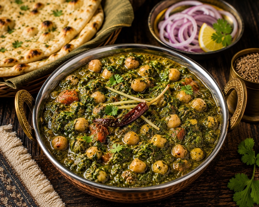 Chana Saag.