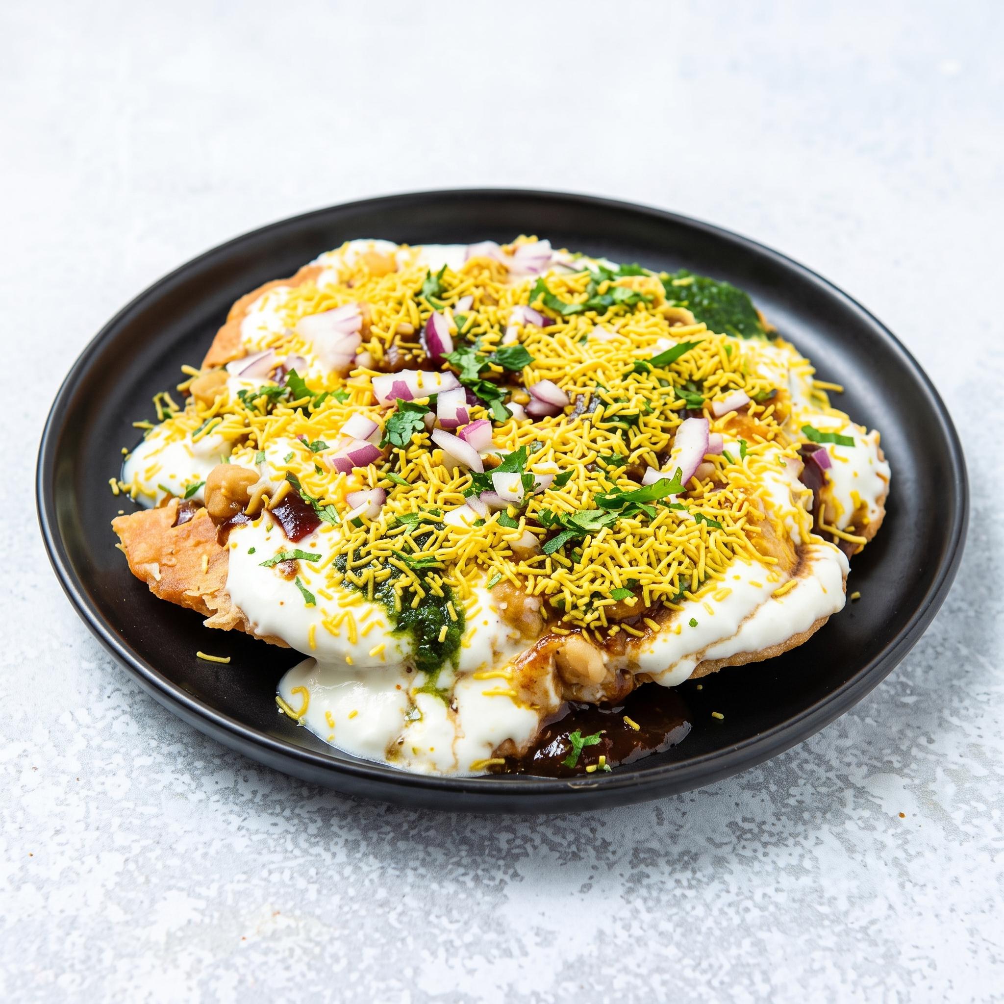 Dahi Aloo Chaat.