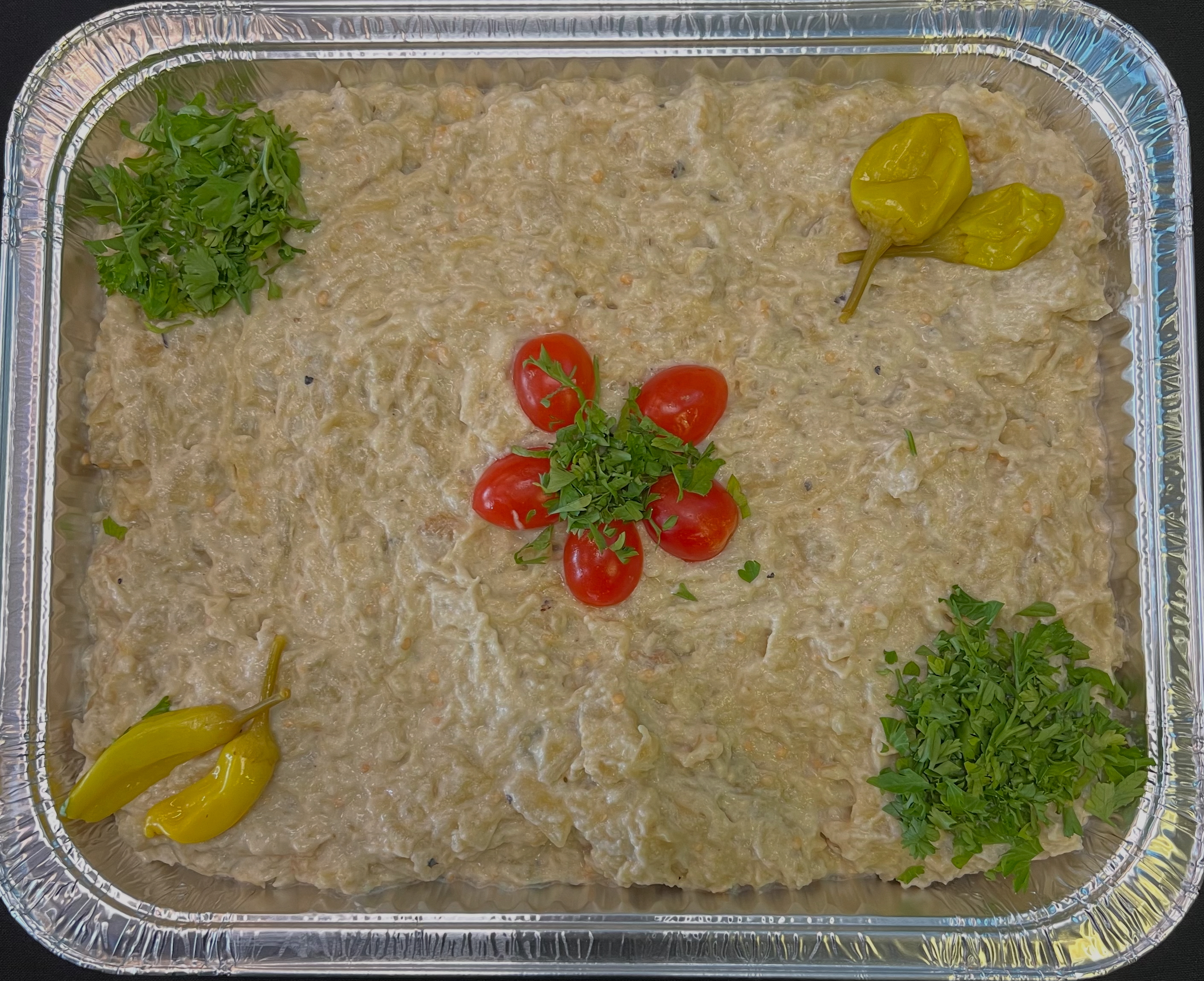 Baba Ganoush Tray.