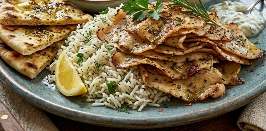 CHICKEN GYRO ENTREE.