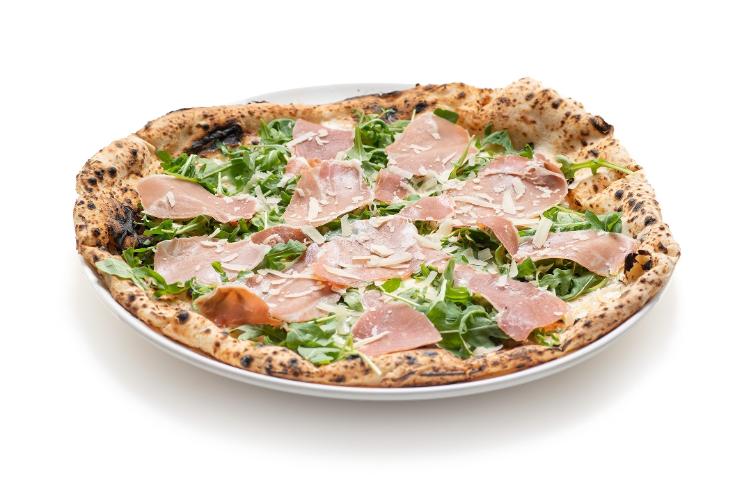 Argula & Prosciutto Pizza.