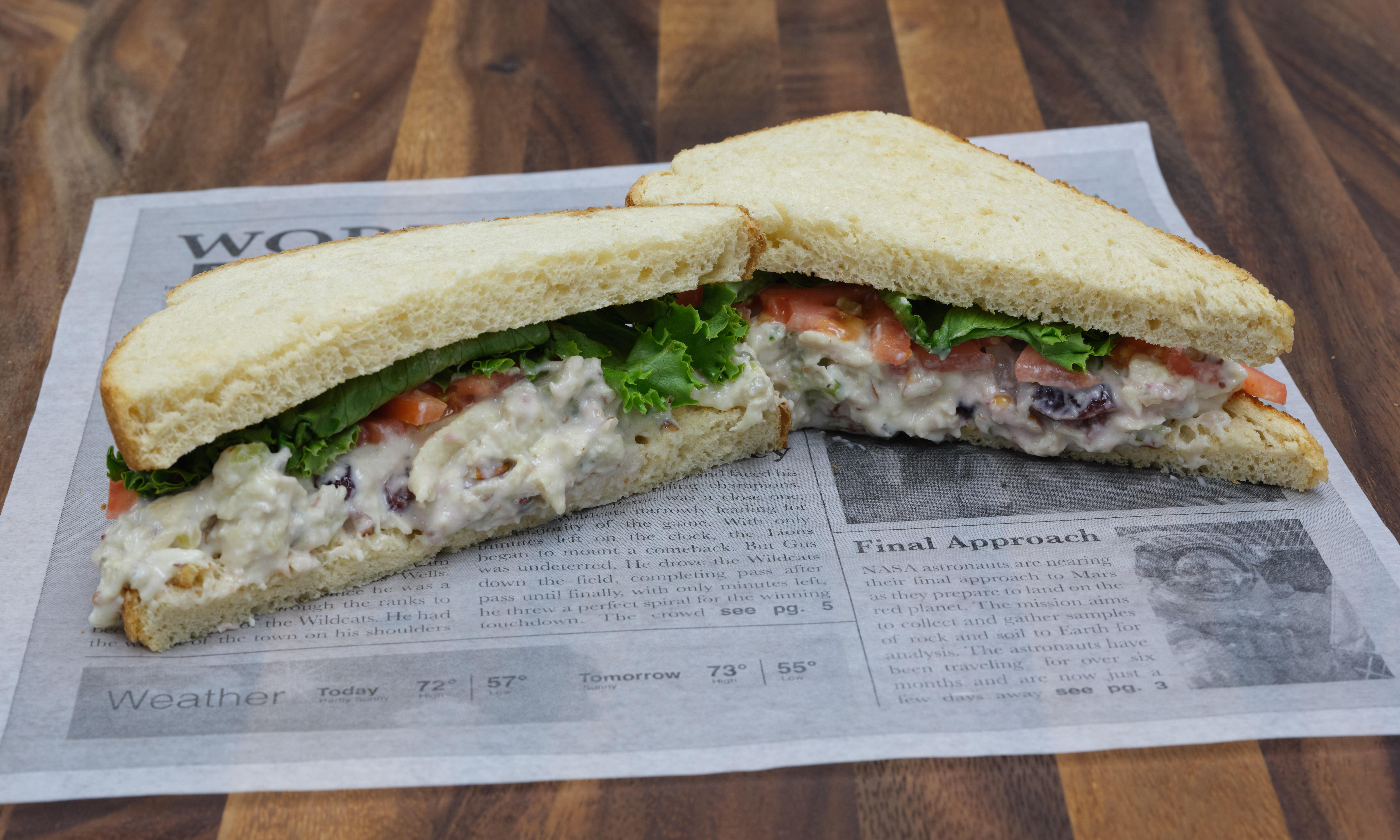 Chicken Salad Sandwich.