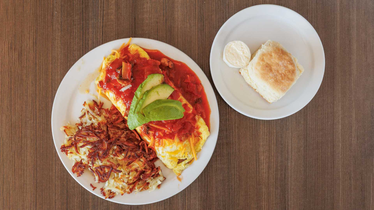 Fajita Omelet.