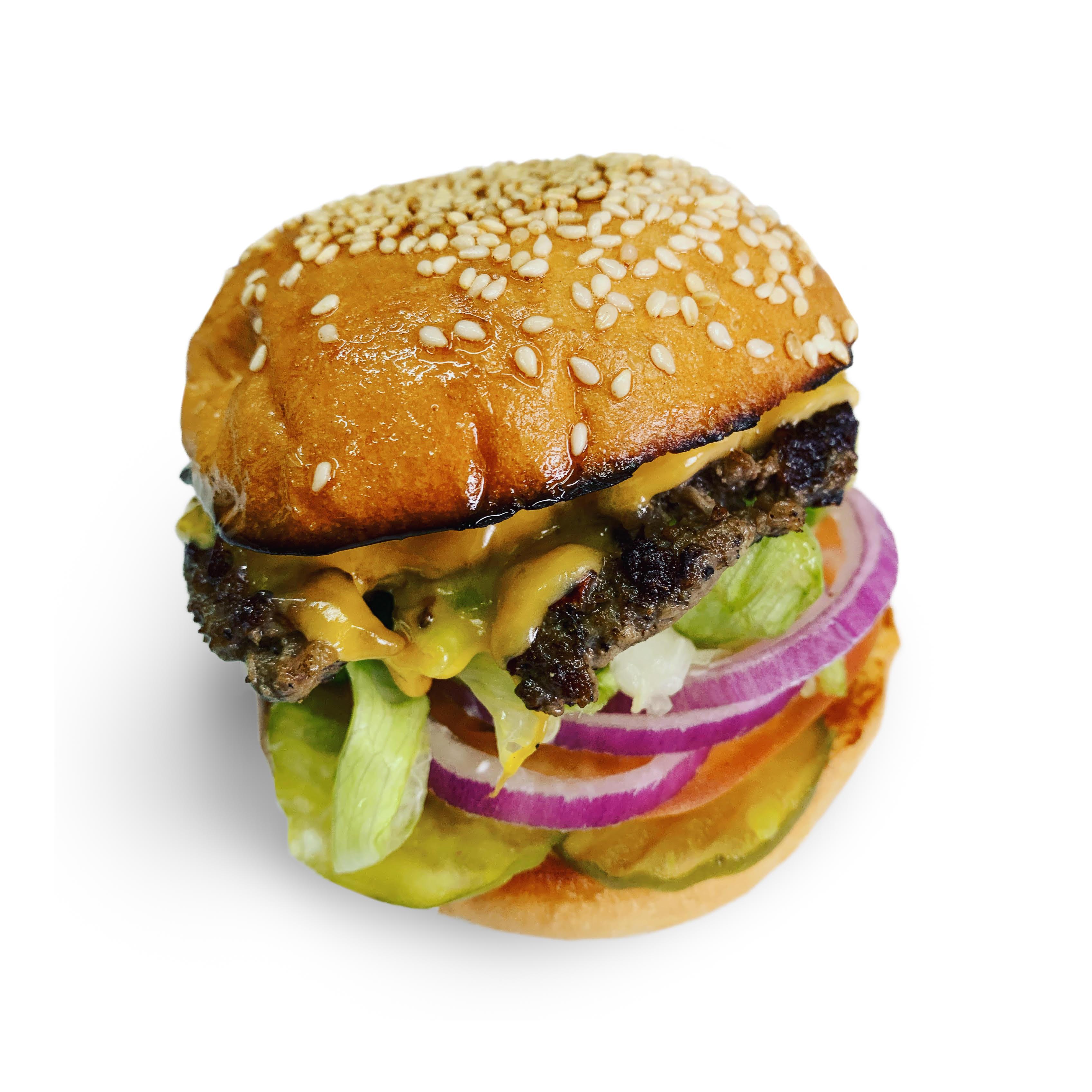 Angus Burger Special 1/4LBS & Fries.