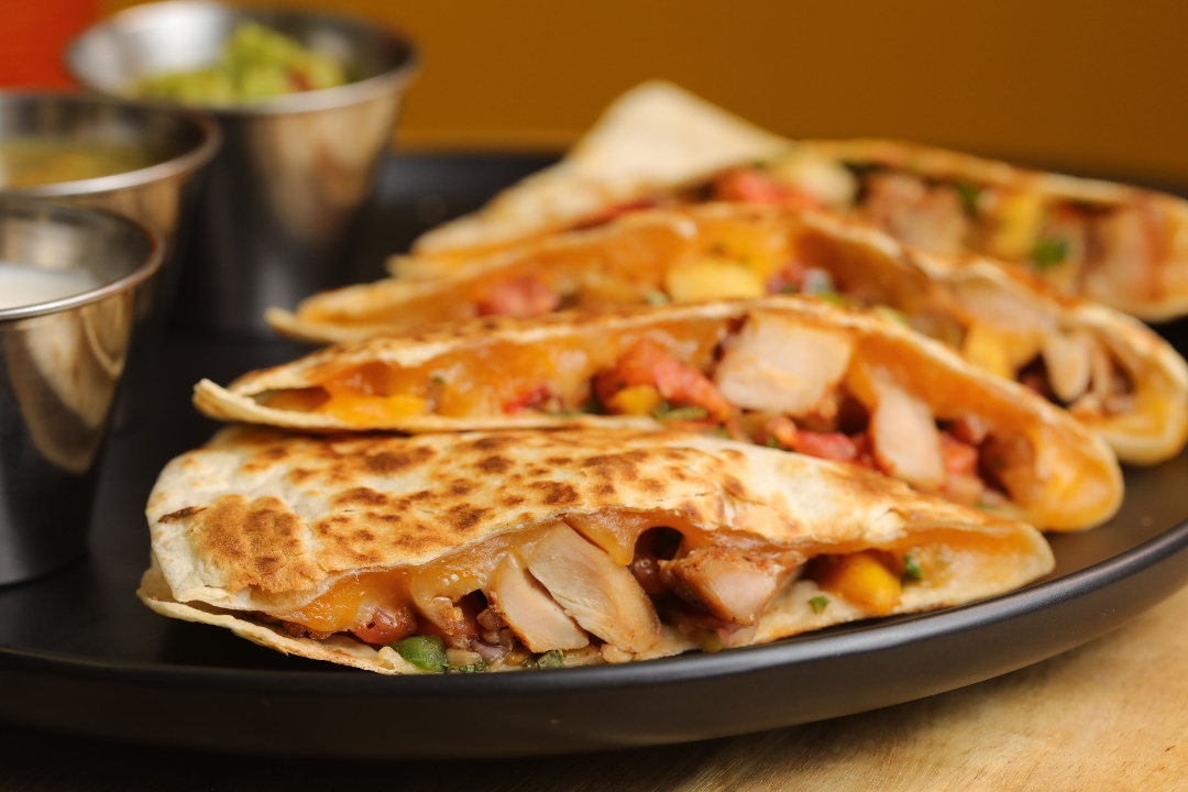 Bueno Chicken Quesadilla.