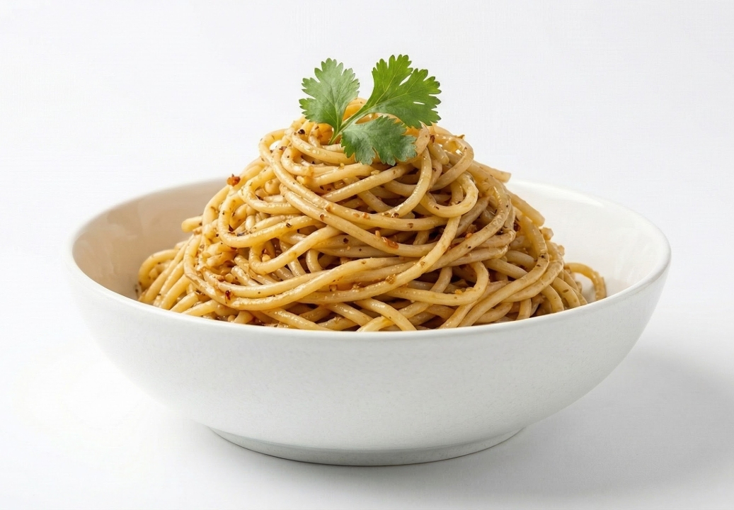 Garlic Tossed Noodles.