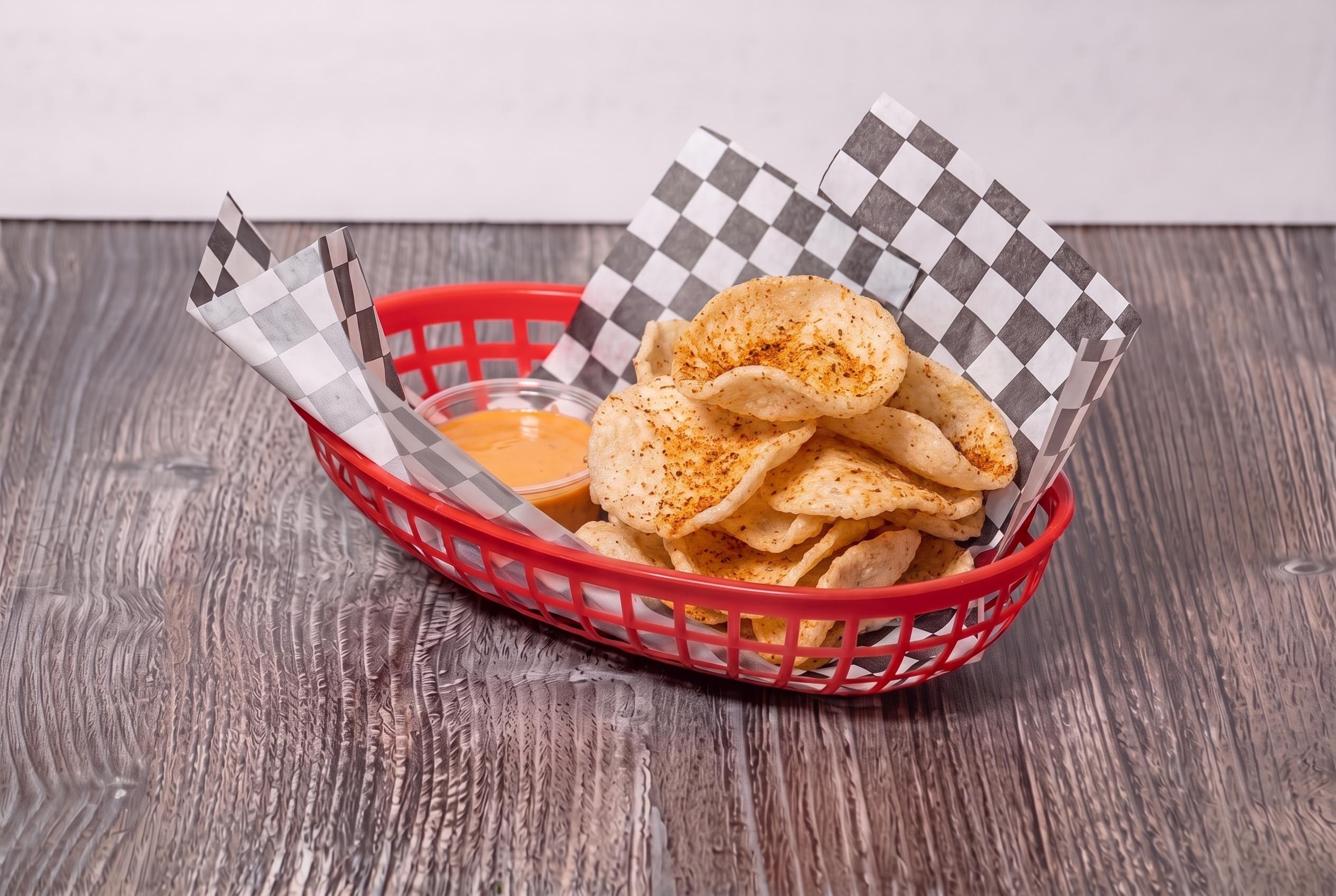 Crispy Shrimp Chips.