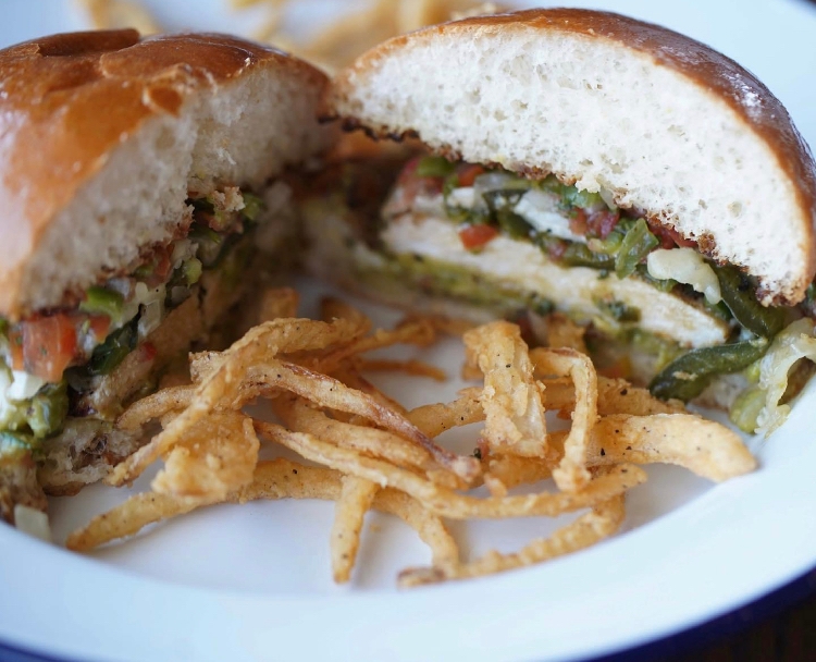 Taos Chicken Sandwich.