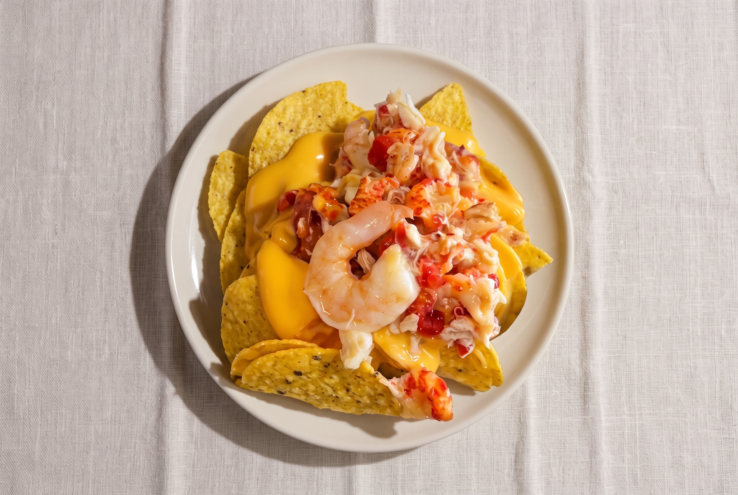 Seafood Nacho.