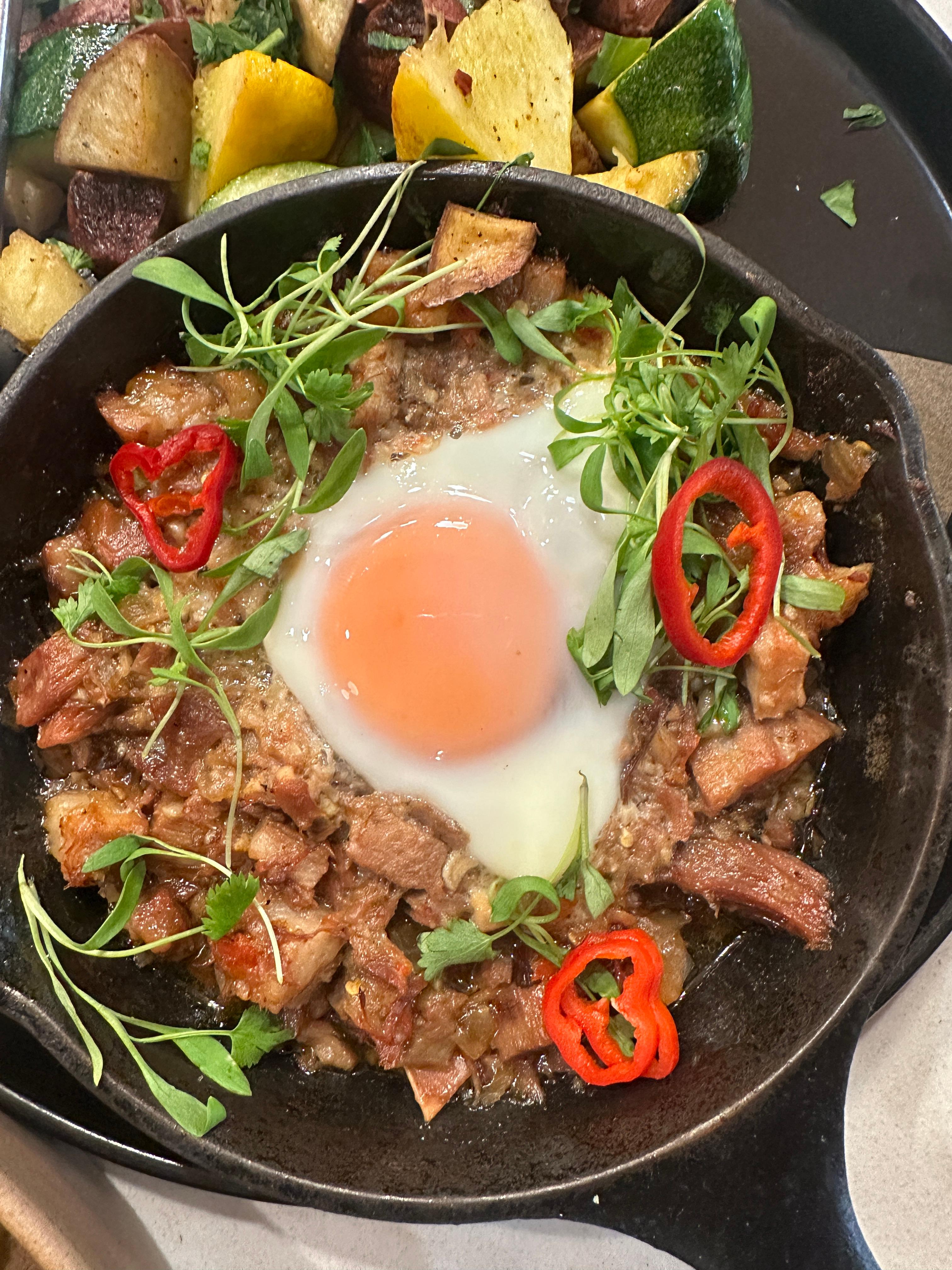 SIDE | Pork Sisig with Kamatis.