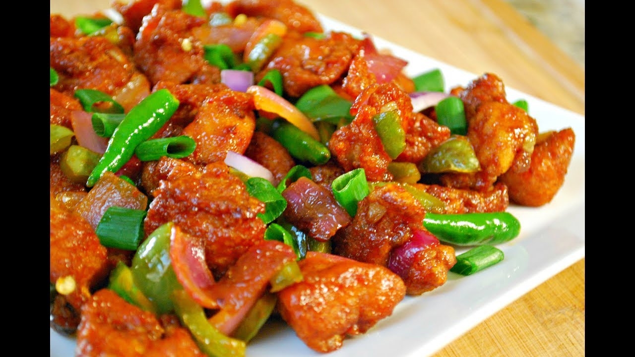 Chicken Manchurian.