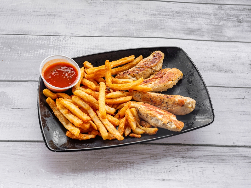 Grilled Chicken Tender Basket.
