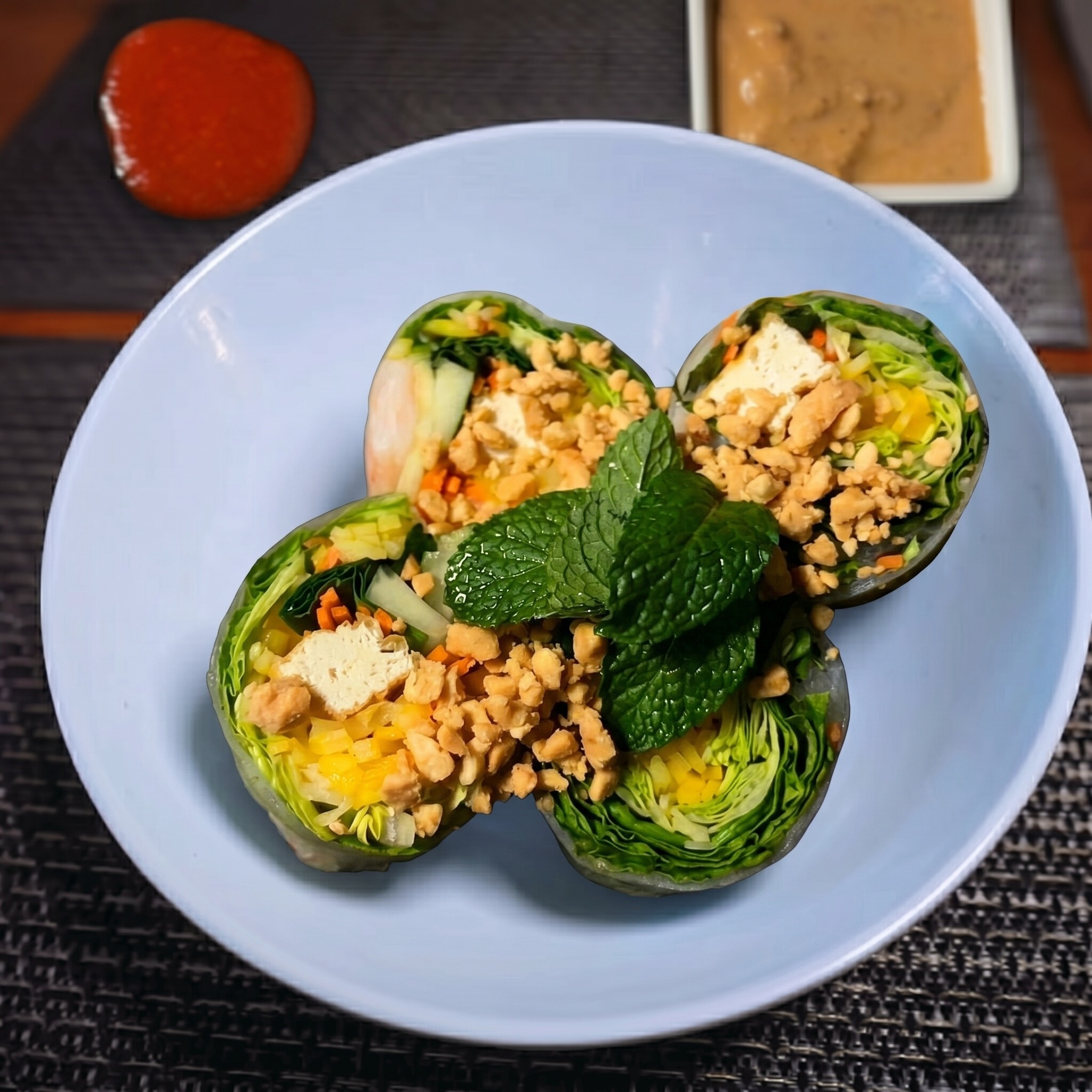 Fresh Summer Rolls.