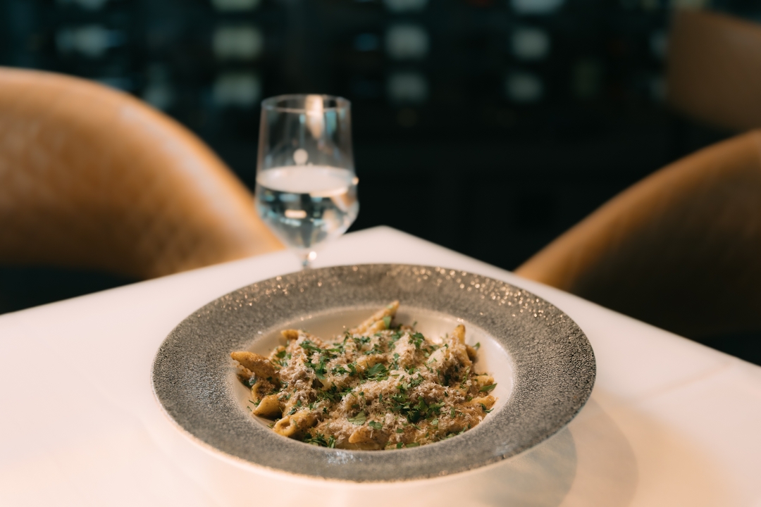 Mushroom Penne.