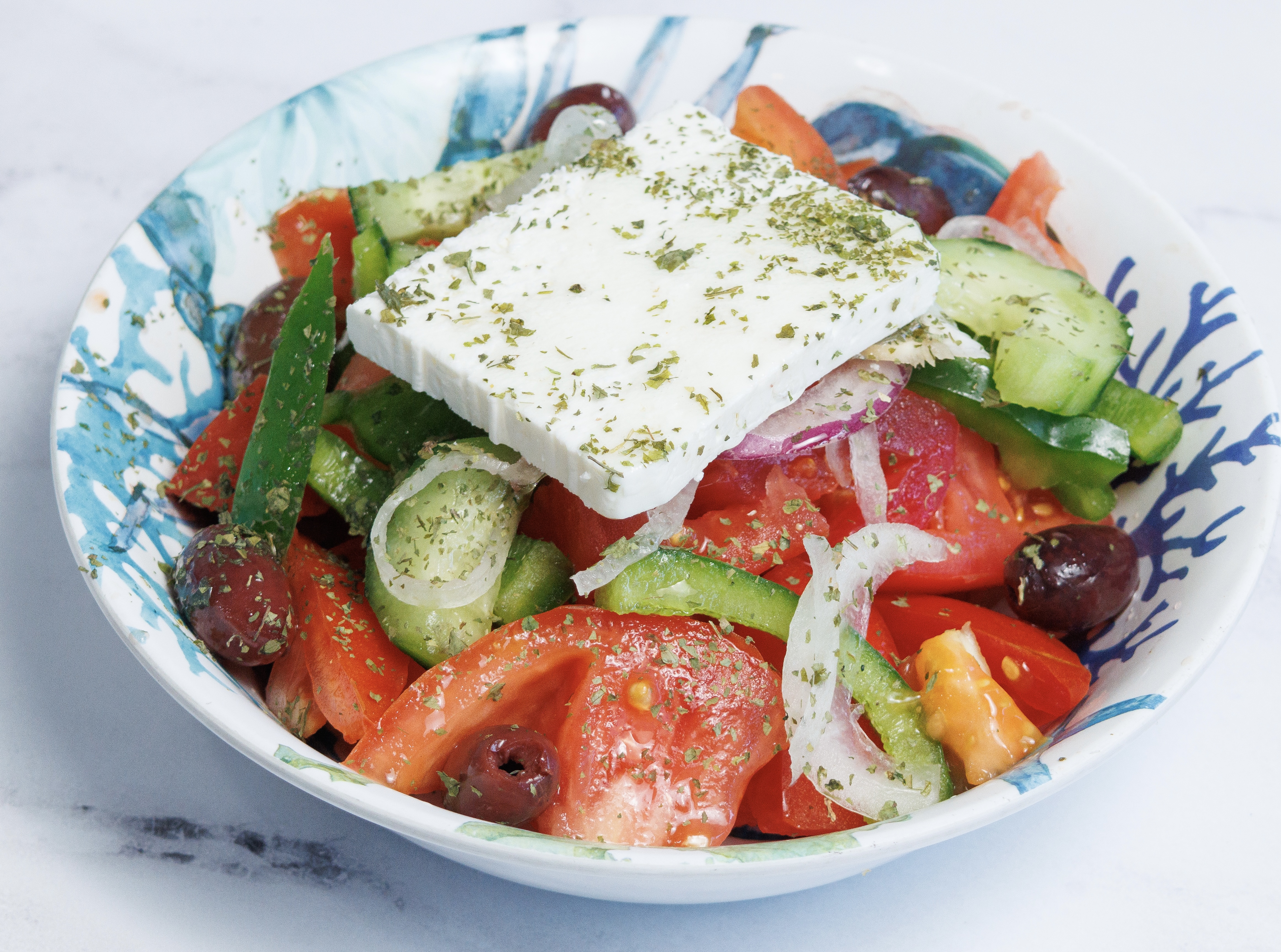 HORIATIKI (Greeke Village Salad).