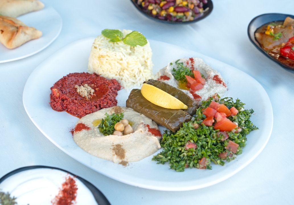 Elena's Vegi Mix Plate.