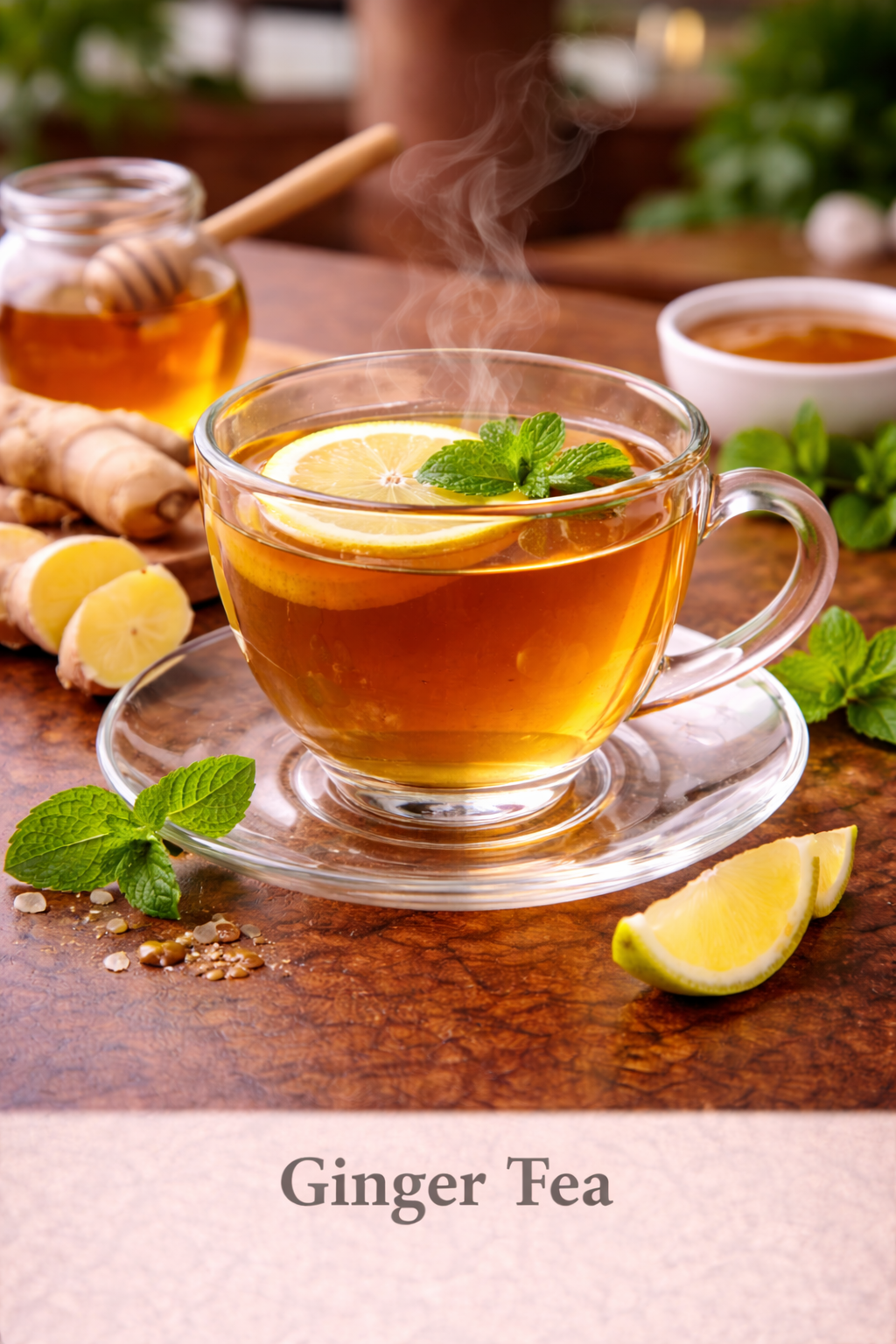 GINGER TEA.