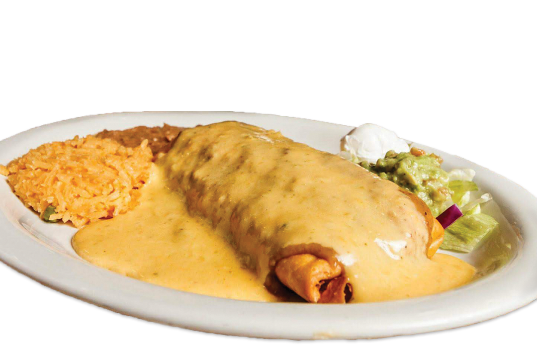 #33 Chimichanga Plate.