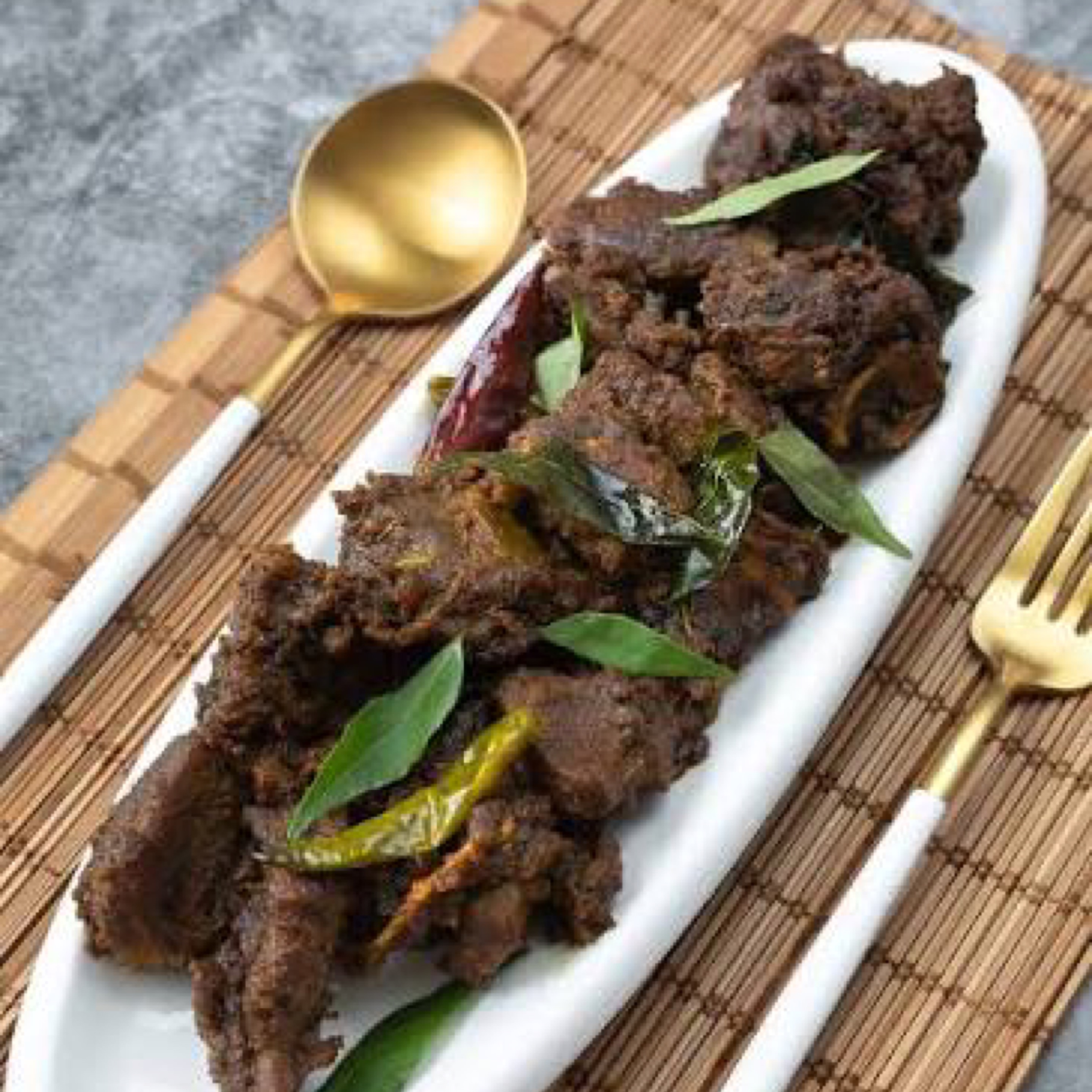 Mutton Ghee Roast.