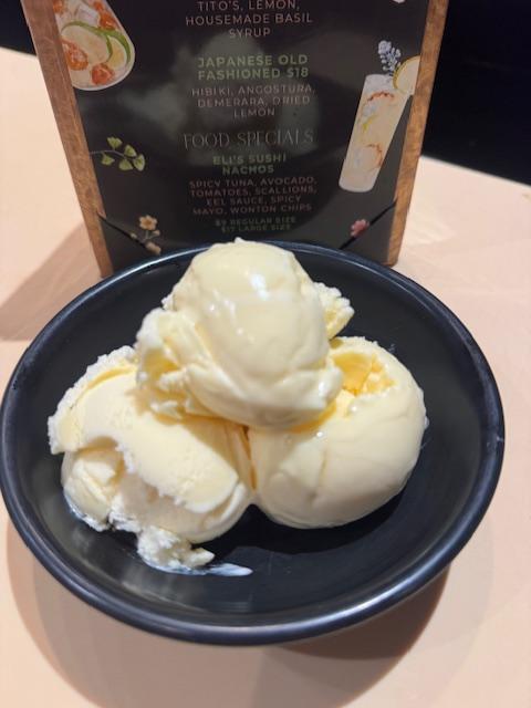 Vanilla Ice Cream.