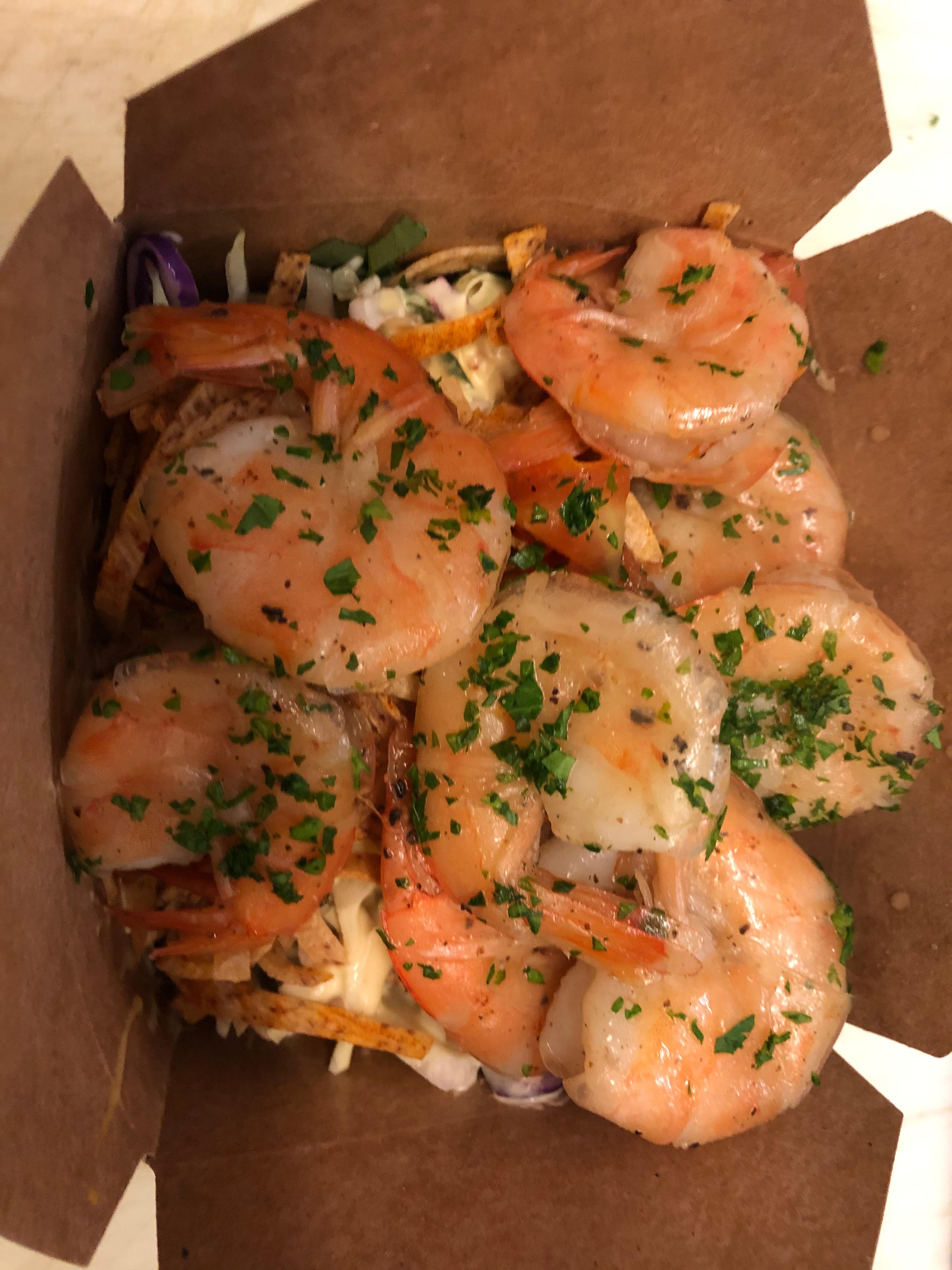Lemon Garlic Shrimp.