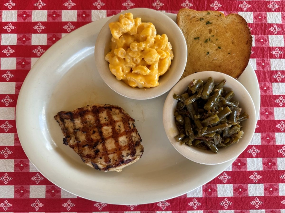 Grilled Chicken Plate.